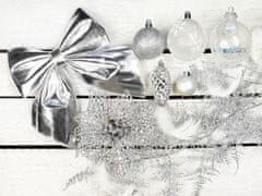 LAALU Sada vianočných ozdôb 93 ks v luxusnom boxe KRÁĽ ZIMA na vianočné stromčeky 120-210 cm