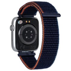 ARMODD Squarz 9 Pro strieborné s modrým nylonovým remienkom + silikónový remienok, Inteligentné hodinky (smart watch)