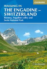 Cicerone Walks in the Engadine - Switzerland - 100 prechádzok a treks 