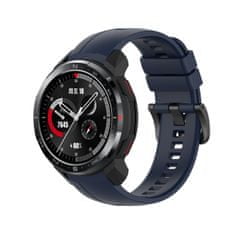 BStrap Silicone remienok na Honor Watch GS Pro, dark blue