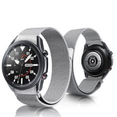 BStrap Milanese remienok na Samsung Galaxy Watch 4 / 5 / 5 Pro / 6, silver