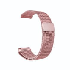 BStrap Milanese remienok na Samsung Galaxy Watch 4 / 5 / 5 Pro / 6, rose pink