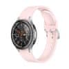 Silicone remienok na Samsung Galaxy Watch 4 / 5 / 5 Pro / 6, sand pink