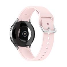 BStrap Silicone remienok na Samsung Galaxy Watch 4 / 5 / 5 Pro / 6, sand pink