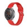 Silicone remienok na Samsung Galaxy Watch 4 / 5 / 5 Pro / 6, red