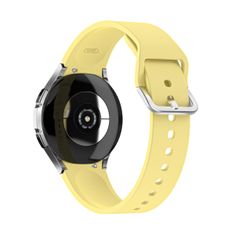 BStrap Silicone remienok na Samsung Galaxy Watch 4 / 5 / 5 Pro / 6, yellow