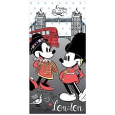 SETINO Plážová osuška Minnie & Mickey Mouse v Londýne