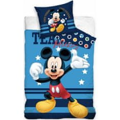 Carbotex Bavlnené posteľné obliečky Mickey Mouse - One team