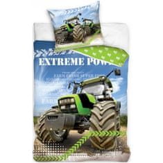 BedTex Bavlnené posteľné obliečky Traktor - Extreme Power