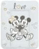 Podložka prebaľovacia mäkká na komodu 50x70 Disney Minnie & Mickey Grey