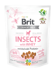 Brit Care Dog Crunchy Cracker Puppy. Insects with Whey enriched with Probiotics 6x200g