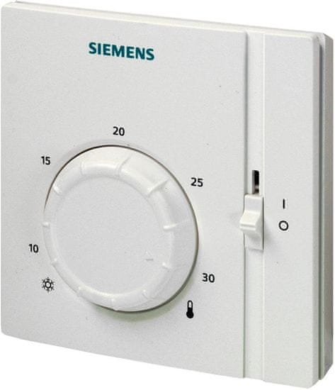 Siemens priestorový termostat RAA 31, s vypínačom