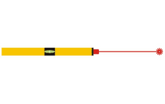 Dedra Vodováha - laser 60 cm, presnosť 1mm/m, 0-90° - MD6201