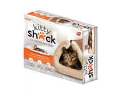Alum online Plyšový pelech a podložka pre mačku 2v1 - Kitty Shack