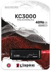 Kingston SSD KC3000, M.2 - 4TB (SKC3000D/4096G)