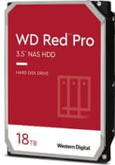 WD Red Pro (KFGX), 3,5" - 18TB (WD181KFGX)