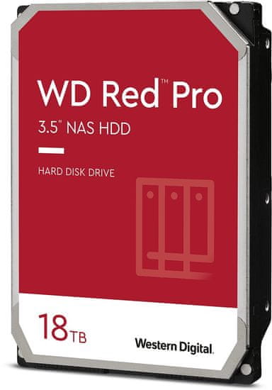 Western Digital WD Red Pro (KFGX), 3,5" - 18TB (WD181KFGX)