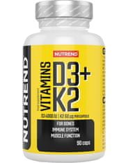 Nutrend Vitamins D3+K2 90 kapsúl