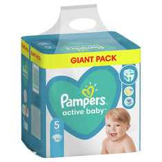 Pampers Plienky Active Baby 5 Junior (11-16 kg) Giant Pack 64 ks