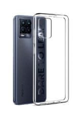 TopQ Kryt Realme 8 5G silikón priehľadný ultratenký 0,5 mm 66199