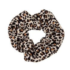 Princess Mimi Látkové gumičky ASST, 2 ks, leopard - béžový základ