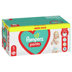 Pampers Plienkové nohavičky Pants 5 Junior Mega Box (12-17 kg) 96 ks