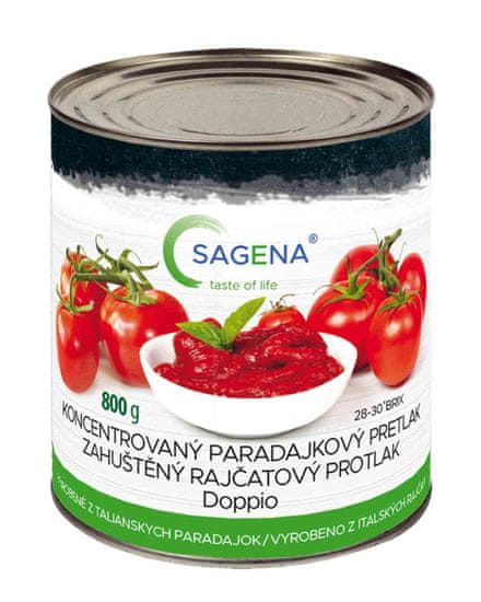 SAGENA Koncentrovaný paradajkový pretlak Doppio 800 g