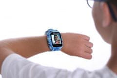 Chytré dotykové hodinky s GPS lokátorem a fotoaparátem - LK 710 4G šedé