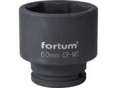 Fortum Hlavica nástrčná (4703060) hlavice nástrčná rázová, 3/4“, 60mm, L 70mm, CrMoV