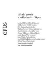 autorů kolektiv: 12 knih poezie z nakladatelství Opus