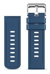 Aligator Watch Straps 22 silikónový remienok 22AW0004, modrý