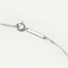 PDPAOLA Strieborný náhrdelník pre matku i dcéru Popsicle DREAM Silver CO02-235-U (retiazka, prívesok)