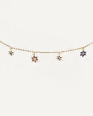 PDPAOLA Pozlátený kvetinkový náhrdelník pre matku i dcéru LES Filles Gold CO01-237-U