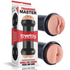 Lovetoy Masturbátor LoveToy Training Master Double Stroker (Pussy + Anus)