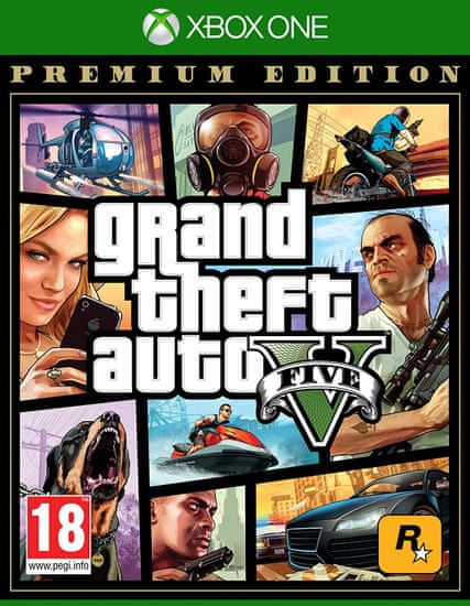 Rockstar Games GTA 5 - Grand Theft Auto V Premium Edition (XONE)
