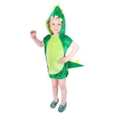 Detský kostým dráčik - dinosaurus - veľ. S - EKO obal