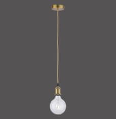 PAUL NEUHAUS Leuchten DIRECT Závesné svietidlo, matná mosadz, moderný dizajn LD 13570-60