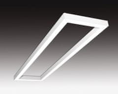 SEC SEC Stropné alebo závesné LED svietidlo s priamym osvetlením WEGA-FRAME2-DA-DIM-DALI, 50 W, čierna, 886 x 330 x 50 mm, 3000 K, 6640 lm 322-B-105-01-02-SP