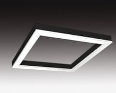 SEC SEC Stropné alebo závesné LED svietidlo WEGA-FRAME2-CB-DIM-DALI, 32 W, eloxovaný AL, 607 x 607 x 65 mm, 3000 K, 4480 lm 321-B-103-01-00-SP