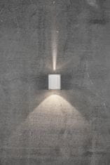 NORDLUX NORDLUX vonkajšie nástenné svietidlo Canto 2 2x6W LED biela číra 49701001