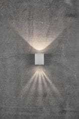 NORDLUX NORDLUX vonkajšie nástenné svietidlo Canto Kubi 2 2x6W LED biela číra 49711001