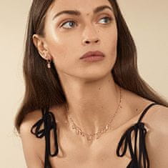 Rosato Strieborný náhrdelník s príveskami Futura RZFU01