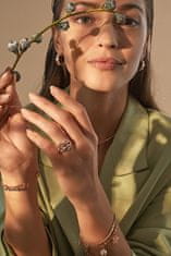 Rosato Prekrásne bronzové kruhové náušnice so zirkónmi Gaia RZGA24