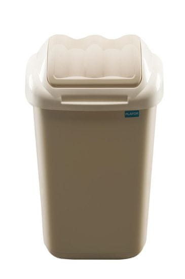 Plafor Odpadkový kôš plastový 30 l - farba cappuccino