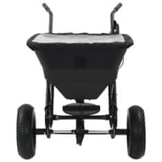 Vidaxl Posypový vozík na soľ, PVC a oceľ 106x73x76 cm, 45 l