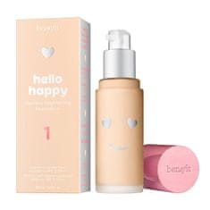 Benefit Rozjasňujúci make-up Hello Happy (Flawless Brightening Foundation) 30 ml (Odtieň 05)