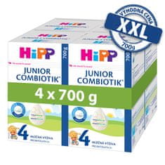 HiPP 4 Junior Combiotik Batoľacie mlieko 4x700 g