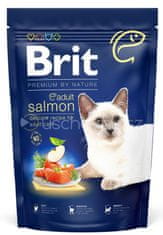 Brit Premium by Nature Cat. Adult Salmon, 1,5 kg
