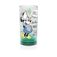 Invictus 1928 Disney Sklenený pohár Mickey a Minnie Amsterdam zelený 270ml