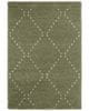 AKCIA: 80x150 cm Kusový koberec Retro 105199 Forest Green, Cream 80x150